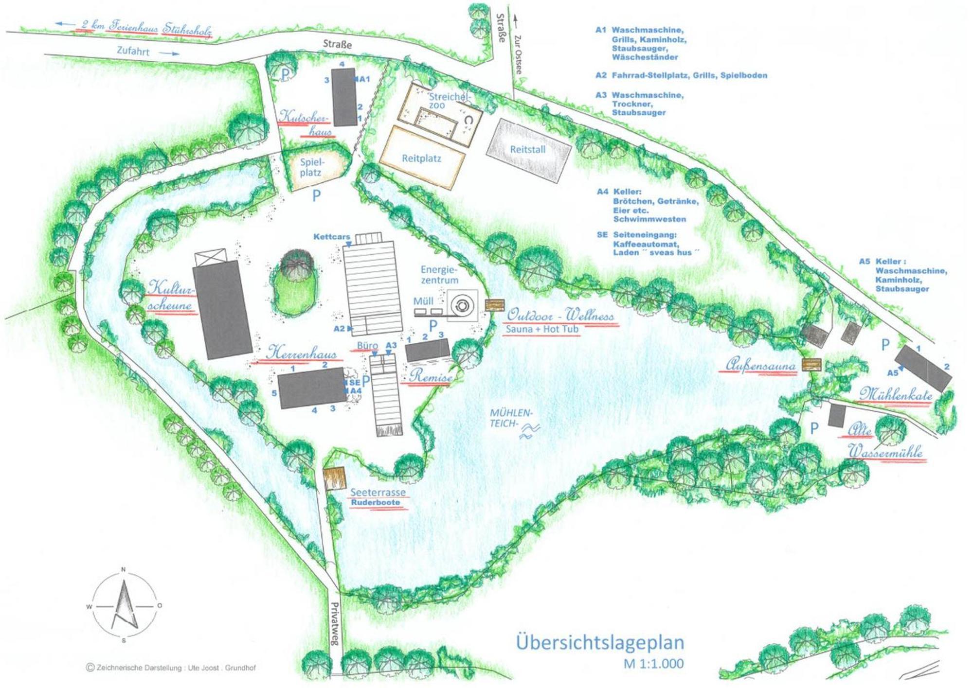Ferienwohnungen Herrenhaus Gut Oestergaard Steinberg  Zewnętrze zdjęcie
